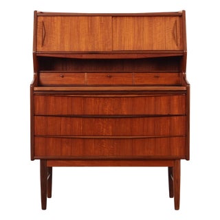 Danish Teak Secretary, 1970s For Sale