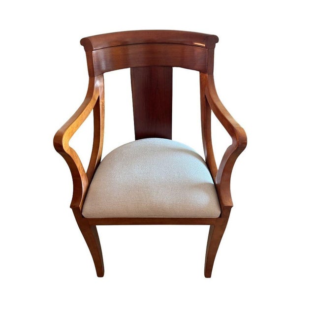 Early 21st Century Baker Furniture Palladian Collection Neoclassic Style Extension Dining Table With 8 Chairs For Sale - Image 5 of 17
