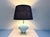Mid 20th Century Sky Blue Shell Lamp & Shade, C1970 For Sale - Image 5 of 12