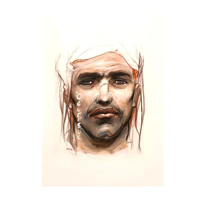 Wood Enki Bilal - Ulysses - Original Lithograph 2012 For Sale - Image 7 of 7