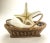 Vintage Basket With Genuine Sea Shell & Starfish For Sale - Image 4 of 6