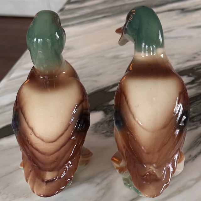 Mid-Century Modern Mallard Duck Figures by Royal Copley For Sale In Seattle - Image 6 of 10