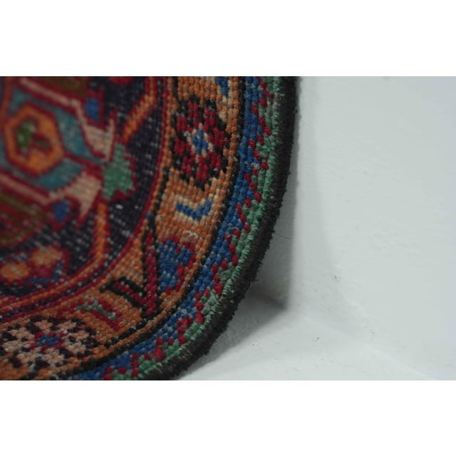 Persian 1970s Vintage Persian Handmade Wool 10x13 Red Area Rug For Sale - Image 3 of 12
