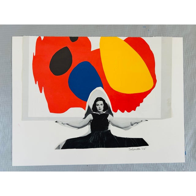 Abstract “Pieces of Calder, Vi” the Sixth in a Series of Compositional Exploration of Calder’s Extensive Work by Erik Sulander For Sale - Image 3 of 3