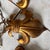 1950s Vintage Gilt Metal Fleur De Lys Sconces Light Fixture – Hollywood Regency Salvador Italy For Sale - Image 5 of 14