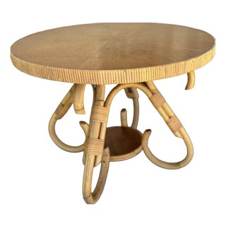 Bamboo Side Table, 1960 For Sale