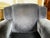Late 19th Century Stunning Blue Velvet Empire Revival Accent Chairs (Pair) For Sale - Image 9 of 18