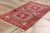 Red Vintage Turkish Bergama Rug - 02'01 X 03'09 For Sale - Image 8 of 10
