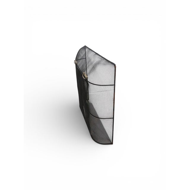 Farmhouse Vintage Fireplace Screen Spark Gard For Sale - Image 3 of 9