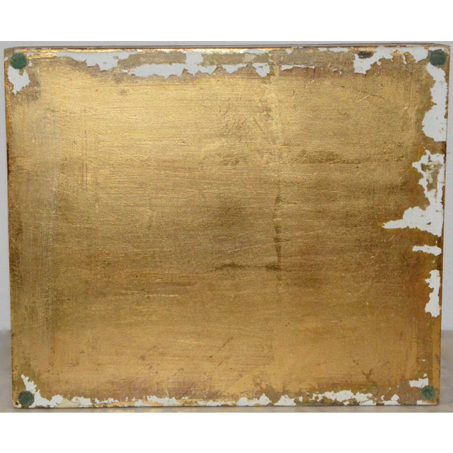 Italian Gilt Jewelry Box With Graphics For Sale In Nashville - Image 6 of 8