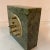 Vintage Green Marble Clock Desk Tabletop Connemara Ireland Green For Sale - Image 4 of 10