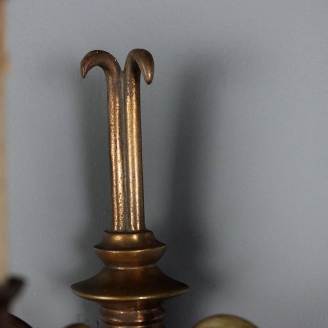 Gilded Bronze Wall Lights, Set of 2 For Sale - Image 6 of 8
