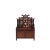 Chinese Rosewood Furniture Offering Shrine Miniature Display Art For Sale - Image 4 of 6