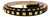 Valentino Rockstud Calfskin Belt, Original Out of Production, Gold-Tone Studs & Buckle, Made in Italy, Brand New in Box For Sale