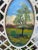 Mid 20th Century Hand Painted Vintage Iron Twin Headboards - a Pair For Sale In Savannah - Image 6 of 12