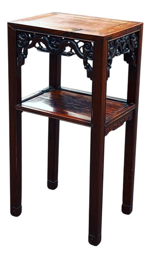 Antique Chinese Jardiniere Hardwood Stand