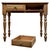 20th Century Vintage Pine Writing Desk For Sale - Image 3 of 12