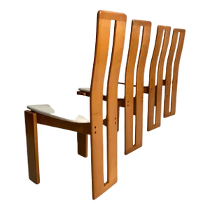 Chairs attributed to Mario Marenco for Mobil Girgi, Italy, 1970s, Set of 4