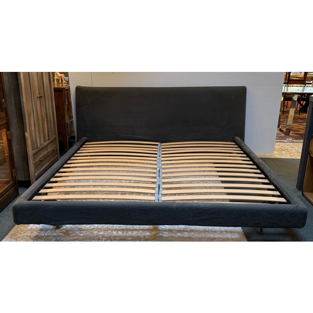 Design Plus Gallery presents the Standard King Size Reve Bed Frame by Neils Bendsten for Design Within Reach. The padded,...