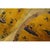1920s 1920s Pair of Antique Chinese Art Deco Yellow Scenic Pictorial Oval Small Rugs For Sale - Image 5 of 6