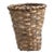 19th-Century French Splint Oak Harvest Basket With Original Weathered Patina For Sale
