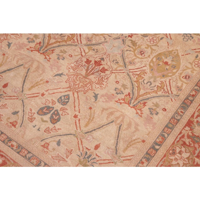 Designed with mesmerizing intricacy and gorgeous color palette, this hand-knotted masterpiece demonstrates the beauty and...