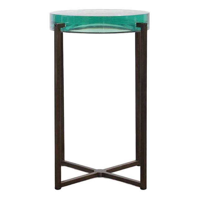 Holly Hunt Studio Lens Side Table by McCollin Bryan For Sale