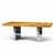 Roger Sprunger for Dunbar Mid Century Burlwood and Chrome Expanding Dining Table With 2 Leaves For Sale - Image 11 of 13