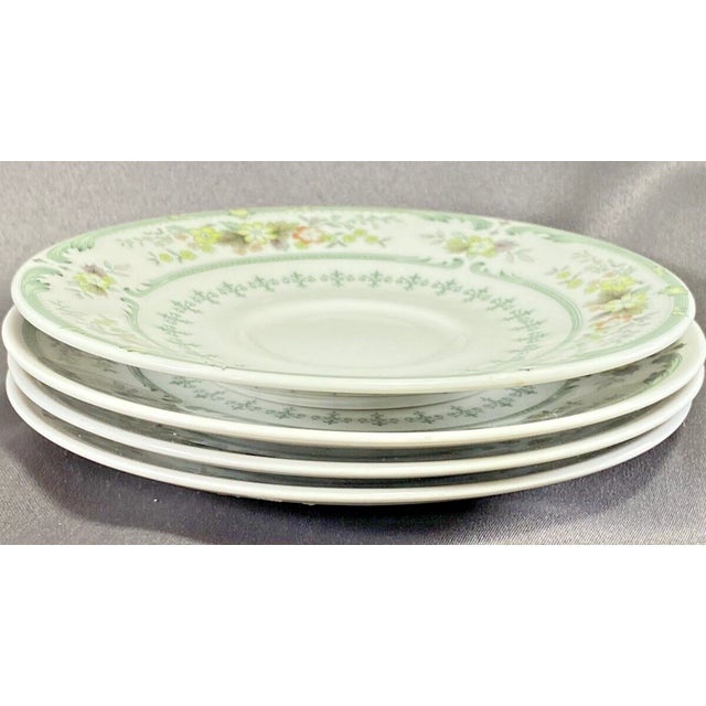 Add timeless English charm to your table with this beautiful vintage set of four Royal Doulton Provencal cups and matching...