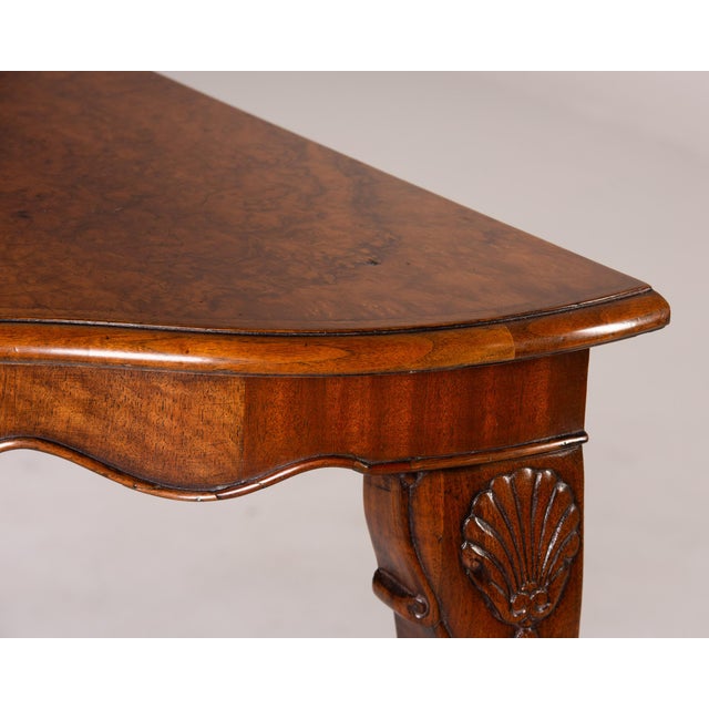 Early 20th Century French Demi Lune Console Table For Sale - Image 10 of 12