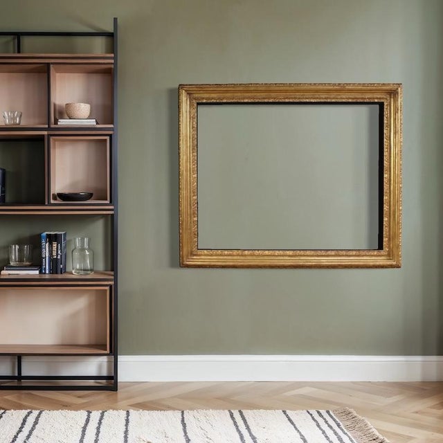 20th Century Gilded Frame, 1950 For Sale - Image 4 of 15