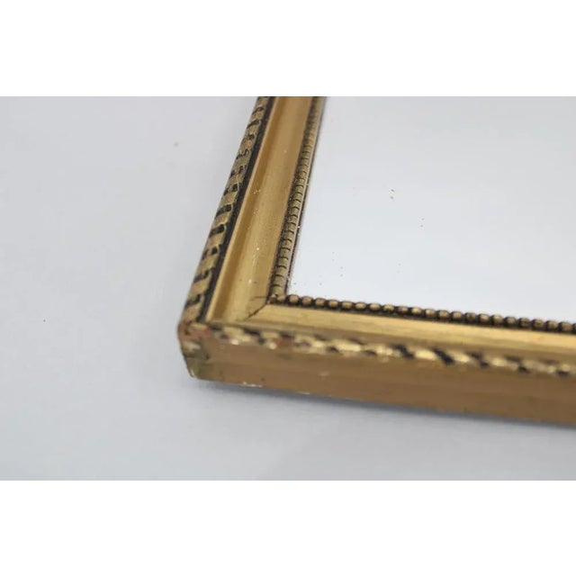 1950s Mirror with Gilt Wood Frame, 1950s For Sale - Image 5 of 7