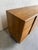 Brown Mid Century Modern Lane Oak Dresser 9 Drawer Geometric Front Low Credenza For Sale - Image 8 of 10