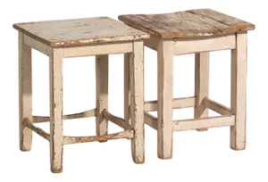 Vintage Low Tables, 1920, Set of 2