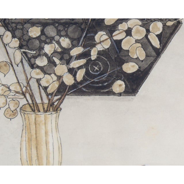 1990 Watercolor Still Life Painting Signed by James Spencer Russell For Sale In Indianapolis - Image 6 of 8