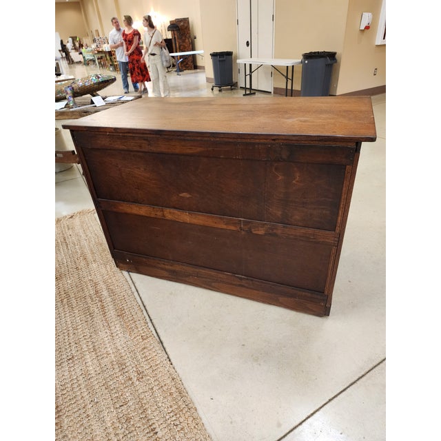 American American Seed Cabinet With Glass Front Drawers For Sale - Image 3 of 6