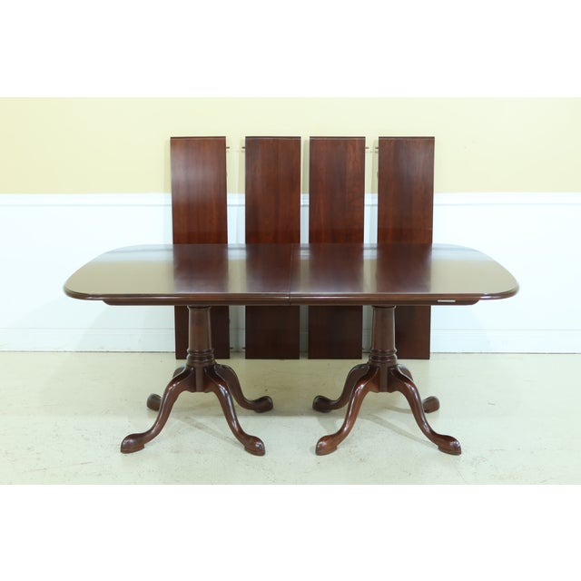 Stickley Solid Cherry Dining Room Table W 4 Leaves Chairish