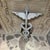 Aluminum Caduceus Symbol Medical Wall Mounted Sculpture Snakes & Wings For Sale - Image 10 of 12
