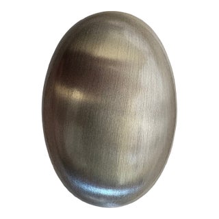 Waterworks Door and Drawer Knob in Nickel For Sale