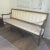 Antique Painted Gustavian Swedish Neoclassical Style Giltwood Bench 19th century or earlier Carved armrest, and legs was...