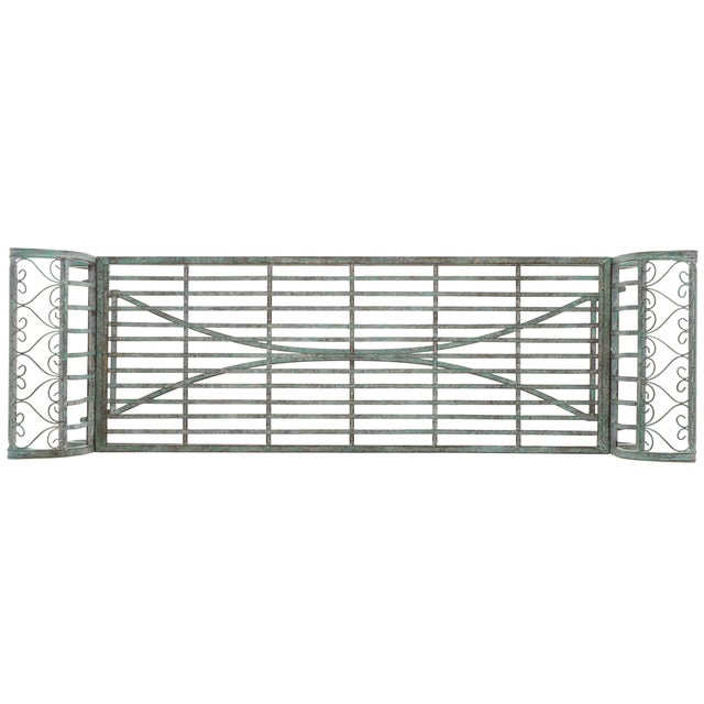 2020s Brielle Bench - Antique Dark Green For Sale - Image 5 of 8