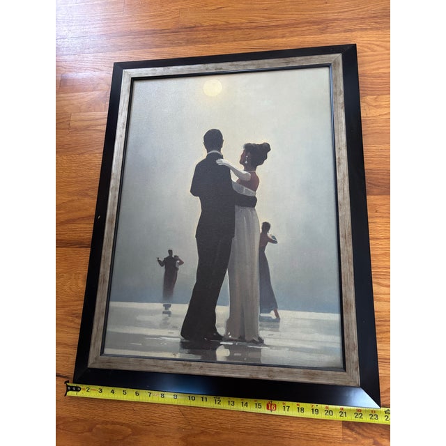 Late 20th Century Large Framed Jack Vettriano "Dance Me to the End of Love" Art Print For Sale - Image 5 of 6
