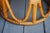 Mid Century Round Drum Bamboo Wicker Top Accent Table For Sale - Image 4 of 9