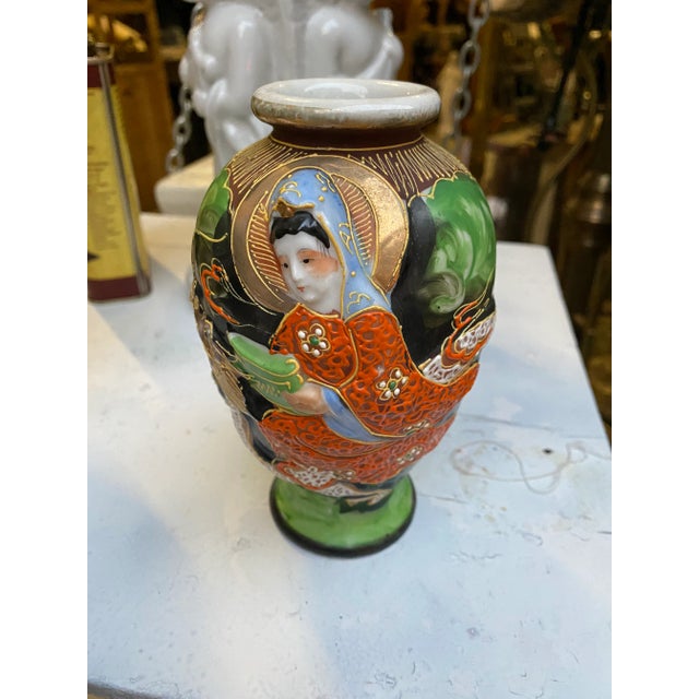 1970s Asian Ceramic Vase For Sale In Atlanta - Image 6 of 6
