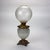 Antique Opalescent Embossed Glass Gone With the Wind Oil Lamp C1890 For Sale - Image 6 of 12