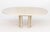 Karl Springer Style Grasscloth Dining Table For Sale In New York - Image 6 of 13