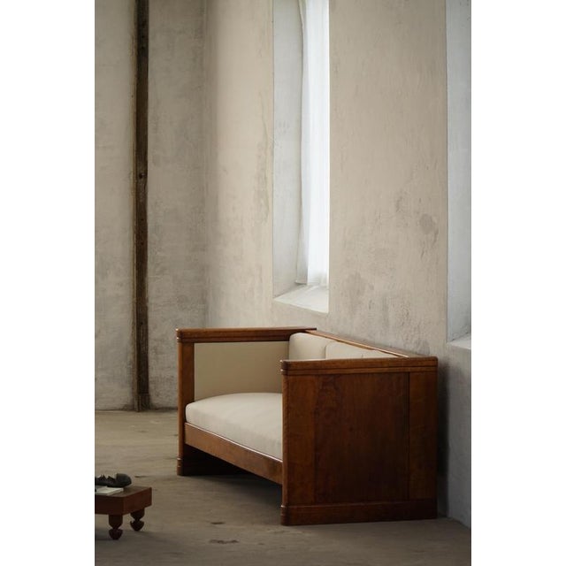 Wood Vintage Swedish Freestanding Sofa, 1920s For Sale - Image 7 of 18