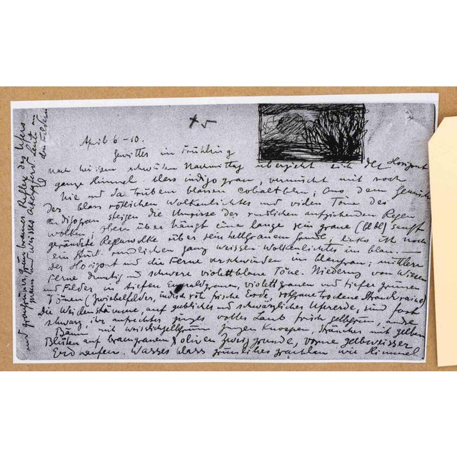 Oscar F. Bluemner Landscapes Graphite, 1910, 2 For Sale - Image 12 of 13