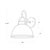 Not Yet Made - Made To Order Regina Andrew Eloise Ceramic Sconce (White) For Sale - Image 5 of 5