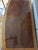 BAKER Bow Front Banded Top & 4 Drawers Pull Out Desk Bachelor Chest Dresser in very good condition with two small veneer...
